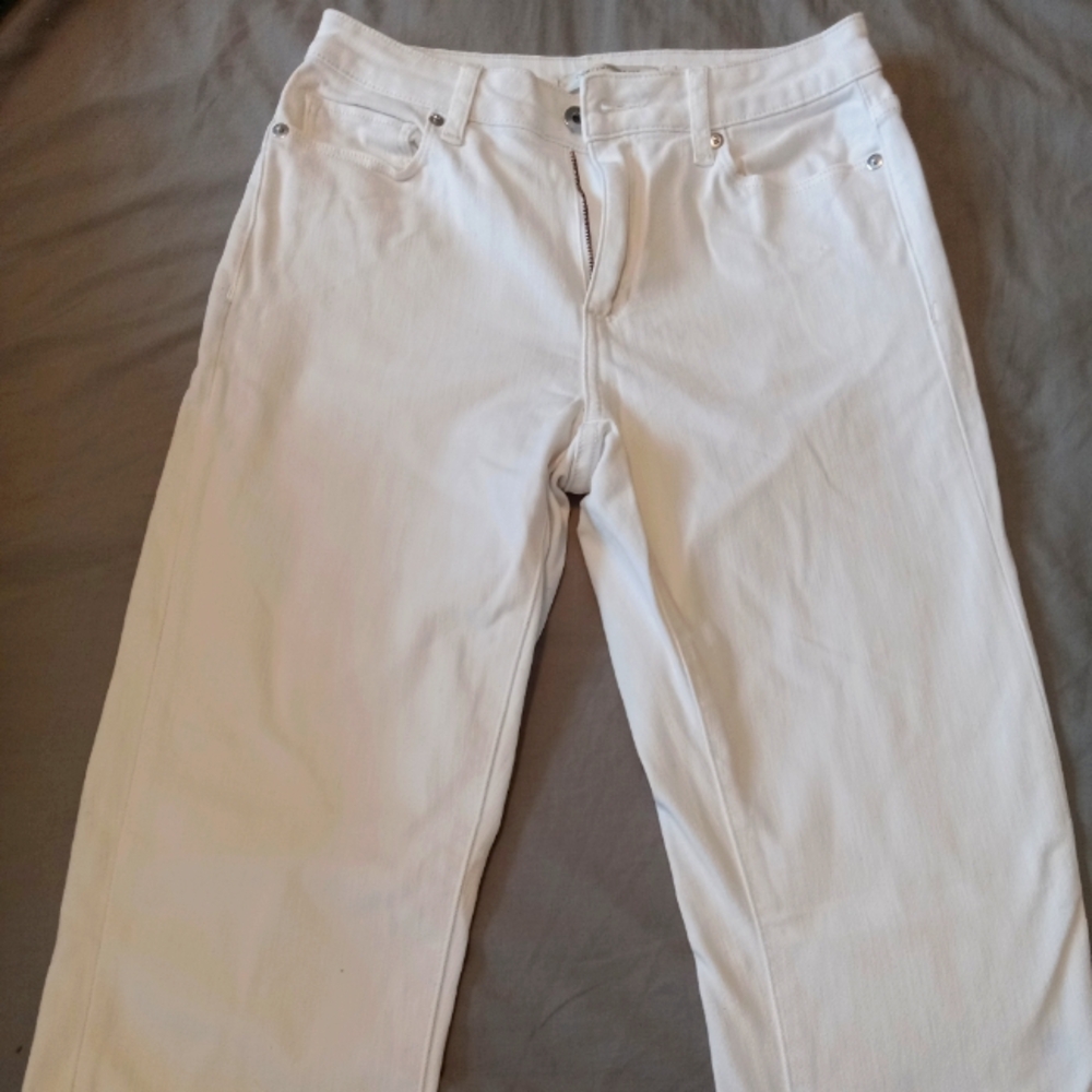 White Women Pants Simons Size 8